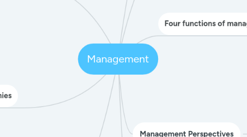 Mind Map: Management