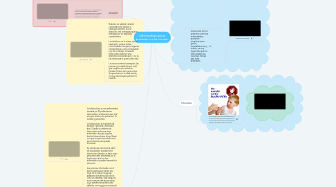 Mind Map: Enfermedades que se previenen con las vacunas: