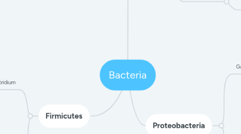 Mind Map: Bacteria