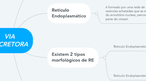 Mind Map: VIA SECRETORA