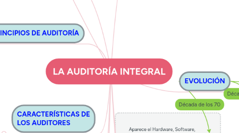 Mind Map: LA AUDITORÍA INTEGRAL