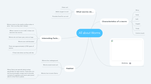 Mind Map: All about Worms