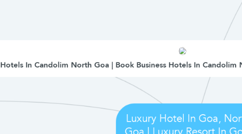 Mind Map: Luxury Hotel In Goa, North Goa | Luxury Resort In Goa, North Goa, Morjim