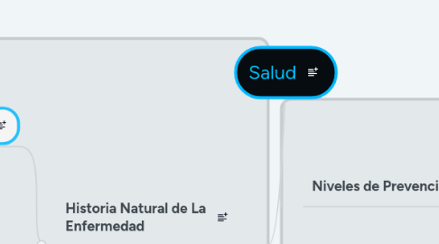 Mind Map: Salud