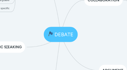 Mind Map: DEBATE