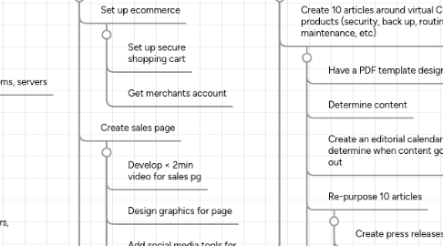 Mind Map: Virtual CIO