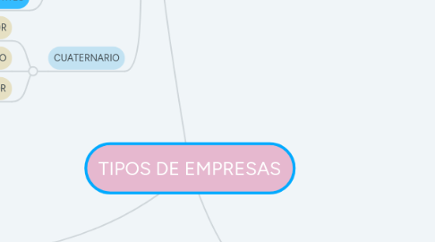 Mind Map: TIPOS DE EMPRESAS