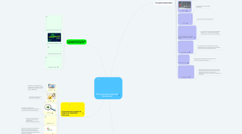 Mind Map: Principios de la seguridad Informatica