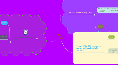 Mind Map: My Goals