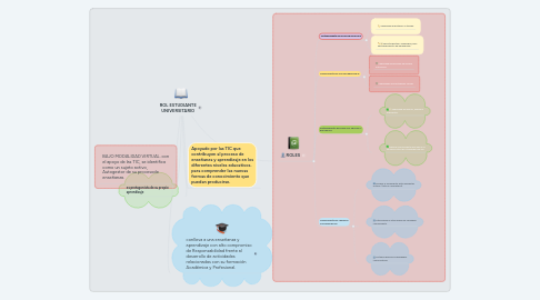 Mind Map: ROL ESTUDIANTE UNIVERSITARIO