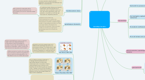 Mind Map: Aprendizaje Asociativo
