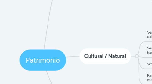 Mind Map: Patrimonio