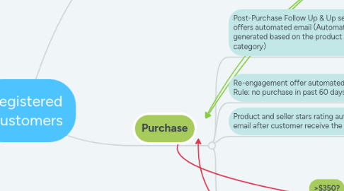 Mind Map: Registered Customers