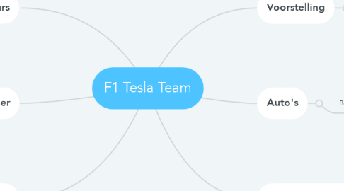 Mind Map: F1 Tesla Team