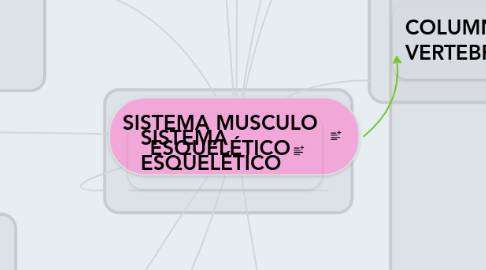 Mind Map: SISTEMA MUSCULO ESQUELÉTICO