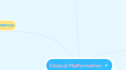 Mind Map: Cloacal Malformation