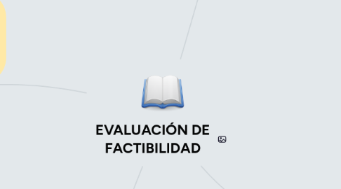 Mind Map: EVALUACIÓN DE FACTIBILIDAD