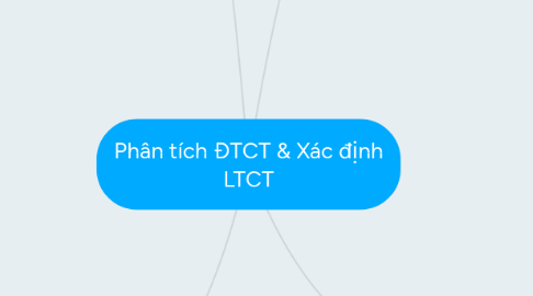 Mind Map: Phân tích ĐTCT & Xác định LTCT