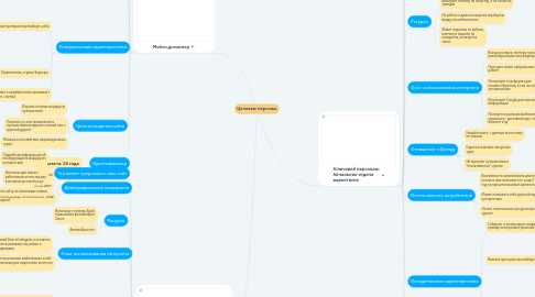 Mind Map: Целевые персоны
