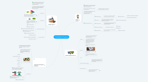 Mind Map: Factibilidad de Proyectos