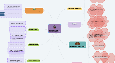 Mind Map: ARGUMENTACIÓN CONSTITUCIONAL