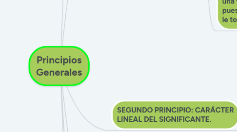 Mind Map: Principios Generales