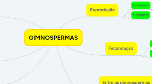 Mind Map: GIMNOSPERMAS