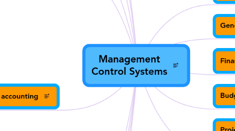 Mind Map: Management Control Systems