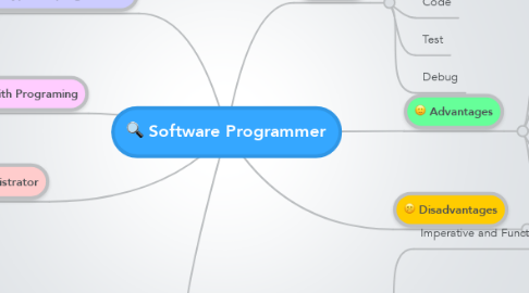 Mind Map: Software Programmer