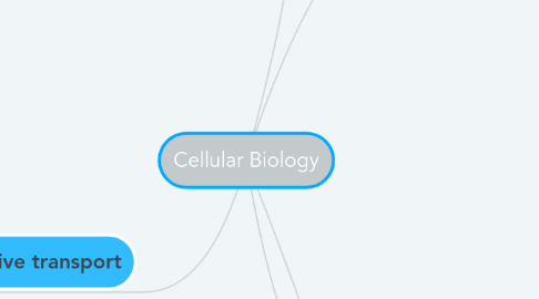 Mind Map: Cellular Biology