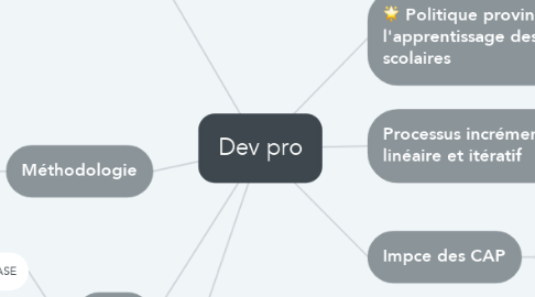 Mind Map: Dev pro