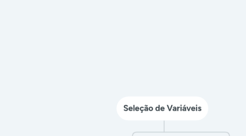 Mind Map: Seleção de Variáveis