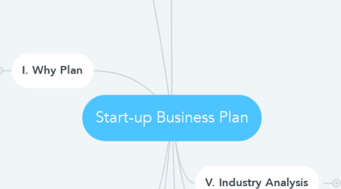 Mind Map: Start-up Business Plan