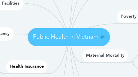 Mind Map: Public Health in Vietnam