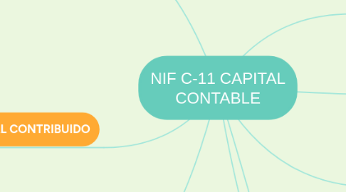 Mind Map: NIF C-11 CAPITAL CONTABLE