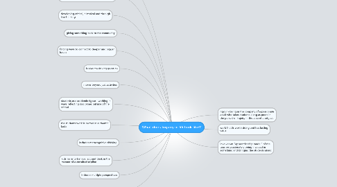 Mind Map: What does Inquiry in SS look like?