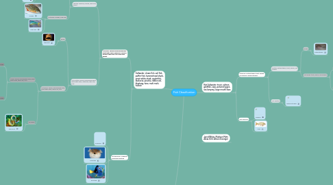 Mind Map: Fish Classification