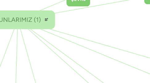 Mind Map: SORUNLARIMIZ (1)