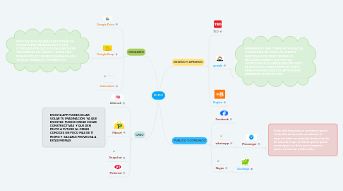 Mind Map: MI PLE