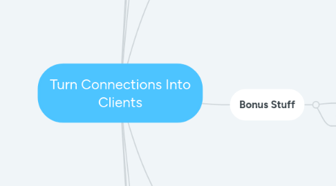 Mind Map: Turn Connections Into Clients