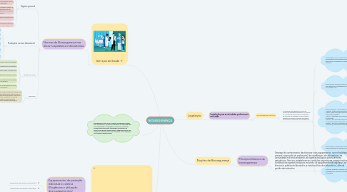 Mind Map: BIOSSEGURANÇA