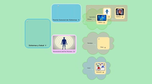 Mind Map: Sistemas y Salud