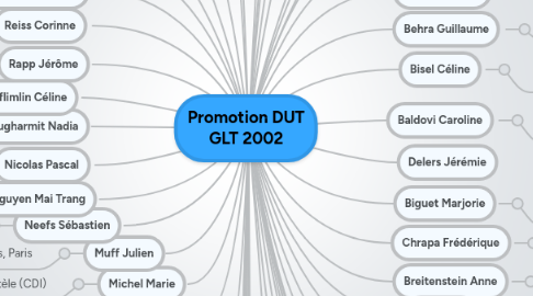 Mind Map: Promotion DUT GLT 2002