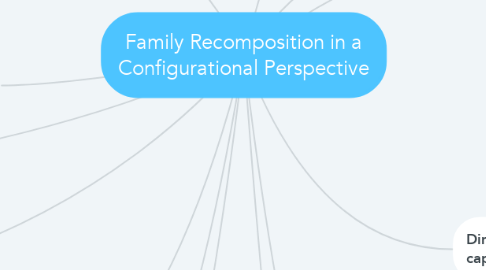 Mind Map: Family Recomposition in a Configurational Perspective
