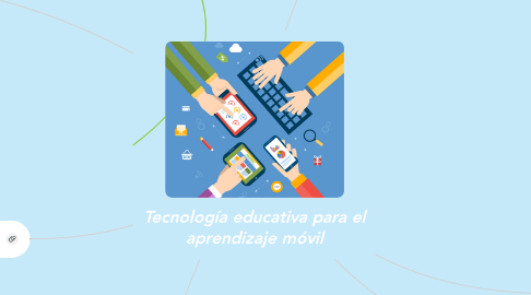 Mind Map: Tecnología educativa para el aprendizaje móvil