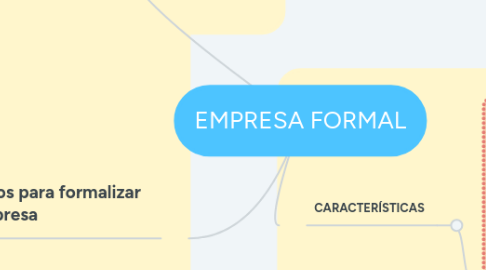 Mind Map: EMPRESA FORMAL