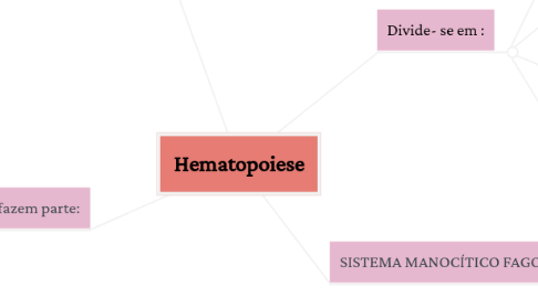 Mind Map: Hematopoiese