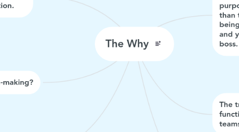 Mind Map: The Why