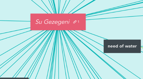 Mind Map: Su Gezegeni