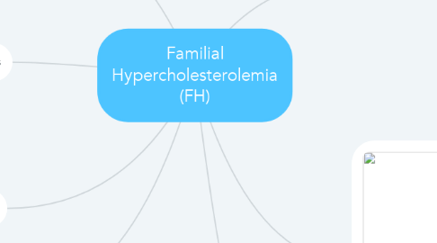 Mind Map: Familial Hypercholesterolemia (FH)